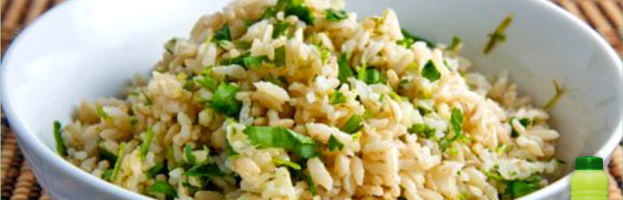Coriander and Lime rice with Lymol