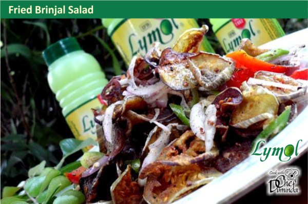 Fried Brinjal Salad