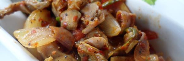 Sri Lankan Style Chicken Gizzard
