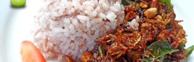 Dried Banana Flower Seeni Sambol