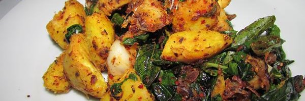 Kiri Ala & Kathurumurunga Leaves Tempered