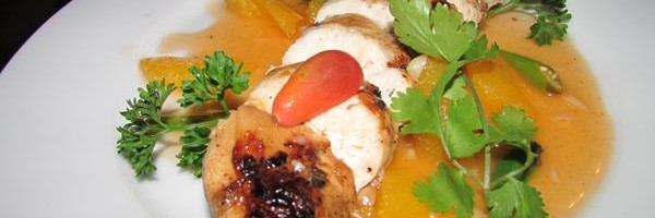 Duck with Orange and Red Wine Sauce