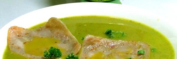 Green Pea and Ham Soup