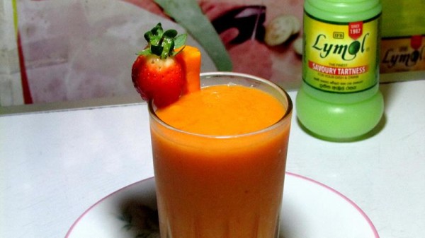 Mango & Strawberry Juice